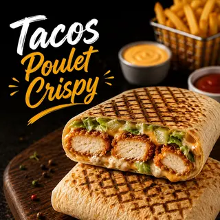 Tacos Poulet crispy