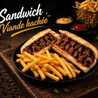 Sandwich Viande Hachée