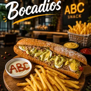 Bocadillos Thon + oeuf dur