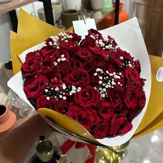 Bouquet d'amour rouges