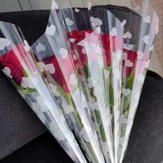 5 roses mélanges