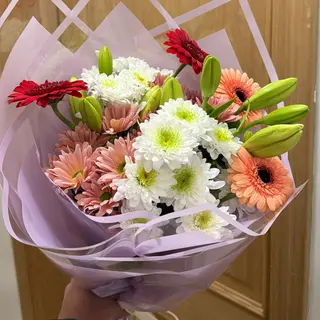 Bouquet fleurs mélange