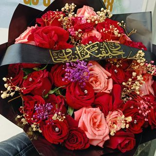 event bouquet with red and pink 35 x