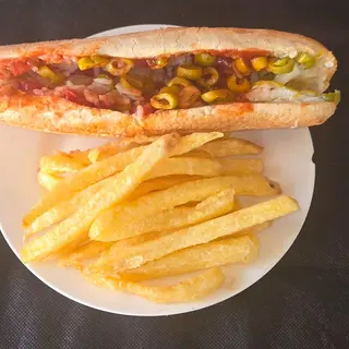 Sandwich auThon et chrcuterie