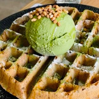 Gaufres  Pistache