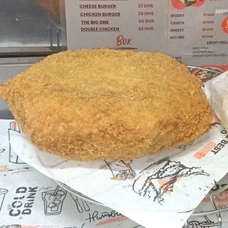 Crespy burger ( crespy chicken )