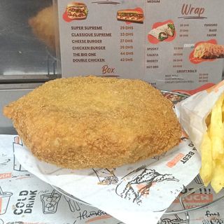 Crespy burger (viande hachée de beuf )