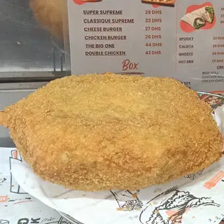 Crespy burger (nugget)