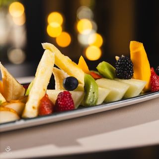 assiette de fruits
