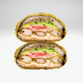 SHRIMP SUSHI BURGER