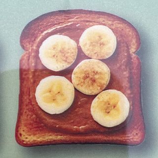 Toast beurre de cacahuete