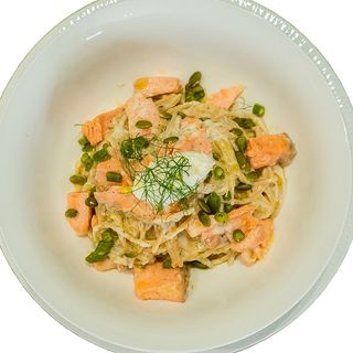 Pasta saumon