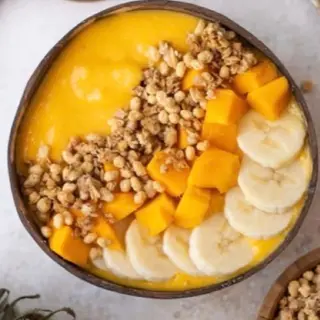 Tropical sunrise bowl