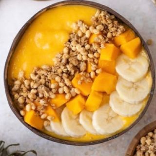 Tropical sunrise bowl