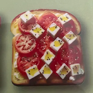 Toast mozarella & tomate