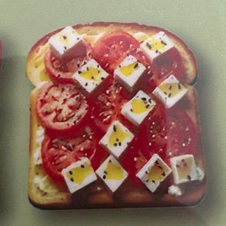 Toast mozarella & tomate