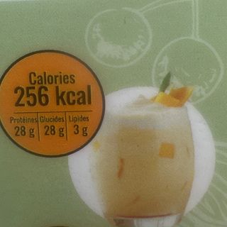 Tropical vanilla mango