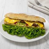 Sandwich viande hachée 