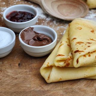 Crepe fromage et miel