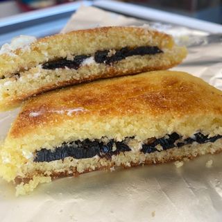 Harcha fromage et olive 