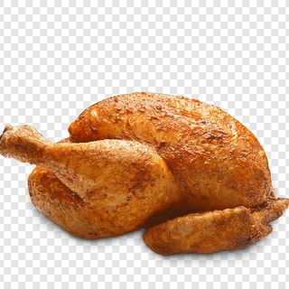 Demi poulet rôti 