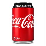 Coca cola zéro (33cl) canette