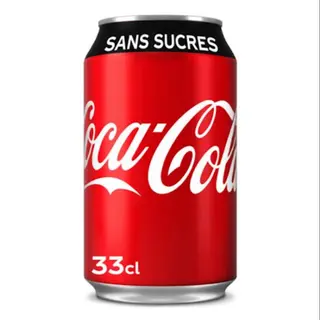 Coca cola zéro (33cl) canette