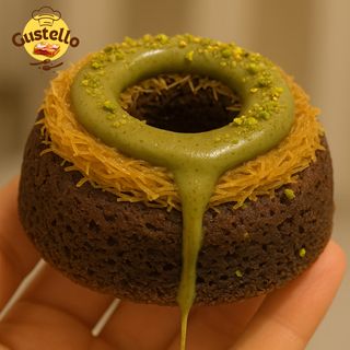 Brownie Façon Donut à la Pistache & Kunafa