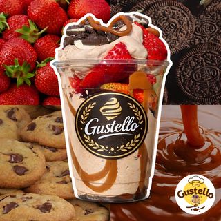 Cup Fraise Cookies Oreo Caramel