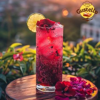 Mojito Karkadé – Fraîcheur à la fleur d’hibiscus