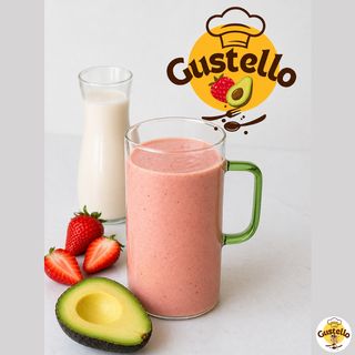 Smoothie d'avocat & Fraise