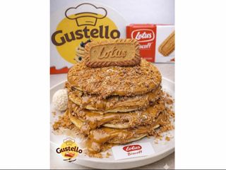 Pancakes au Lotus Biscoff