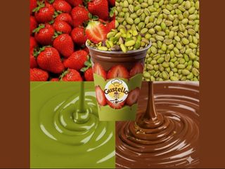 Pistache, Nutella & Fraise