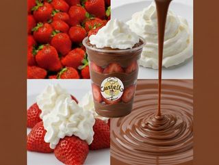 Strawberry Nutella Chantilly