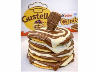 Pancakes Kinder Cards