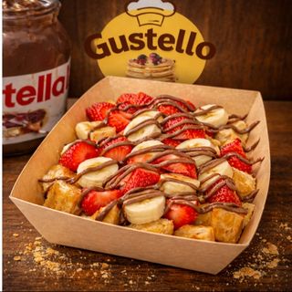 Carrés de Rghayef aux Fruits et Nutella