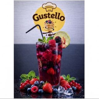 Mojito aux fruits rouges