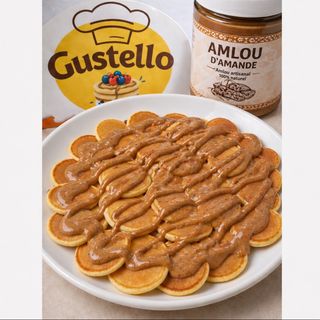 Mini Pancakes Amlou d’Amande