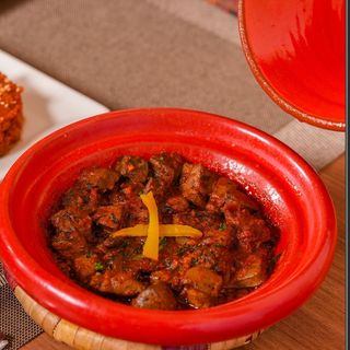 Tajine de foie mariné