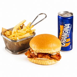 Spicy chicken burger Menu