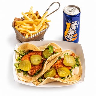 Fried Chicken Taco Menu