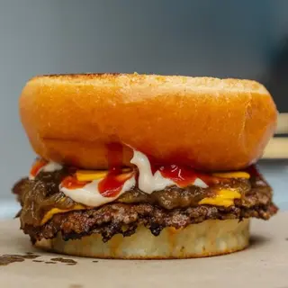 Cheesy Texas Burger Lite