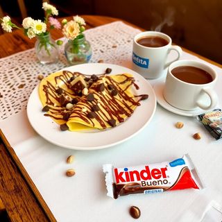 Crêpes Nutella Kinder Bueno