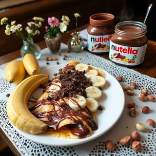 Crêpes Nutella Banane
