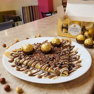 Crêpes Ferrero Rocher