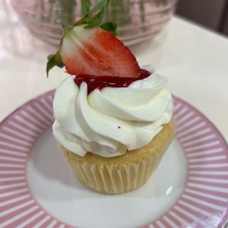 Cupcake fraise