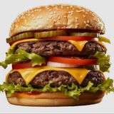 Double cheeseburger