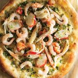 Pizza fruits de mer