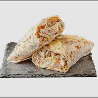 Tacos gratiné poulet (sauce biggy)