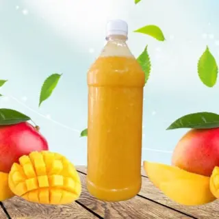 Jus de mangue ( 1/2 Litre / نصف لتر ) عصير المانجو بالبرتقال